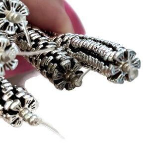 Tibetan Silver 6 Petal Spacers 8mm (50)